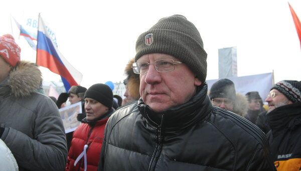 Алексей Кудрин пришел на акцию оппозиции в Москве