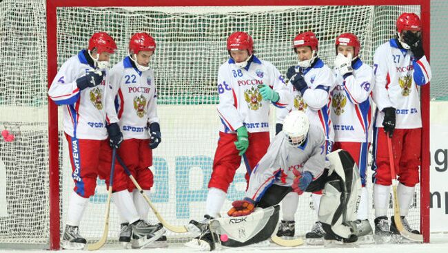 Чемпионат мира по хоккею с мячом Россия – Казахстан - 16:3