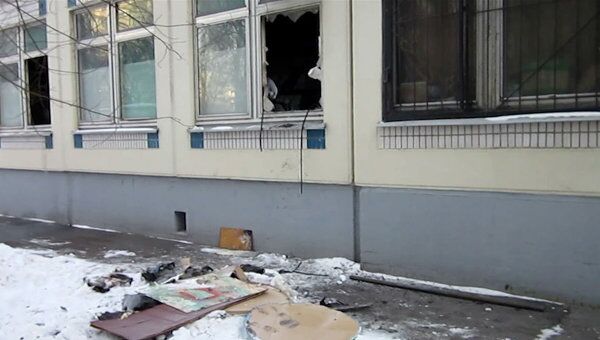 В Москве загорелась школа-интернат для детей с нарушением слуха