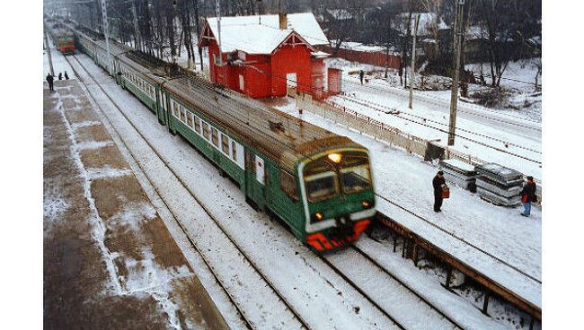 Снегопад не повлиял на работу Московской железной дороги