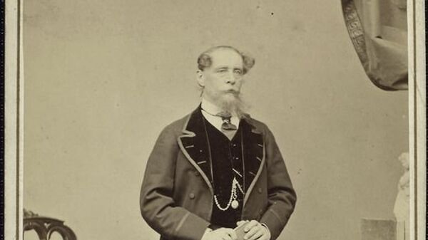 Чарльз Диккенс. Фото 1860-х годов