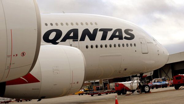 Самолет авиакомпании Qantas. Архивное фото