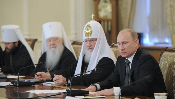 Встреча В.Путина с представителями всех традиционных конфессий страны