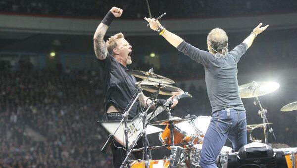 Концерт группы Metallica. Архив