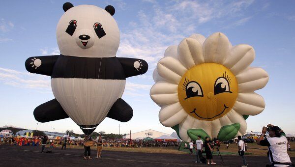 17-й Международный фестиваль воздушных шаров в Кларк-Филде