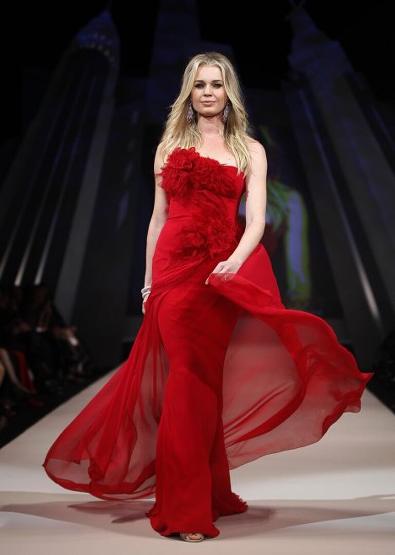 Ежегодный благотворительный показ Heart Truth's Red Dress Fashion Show 