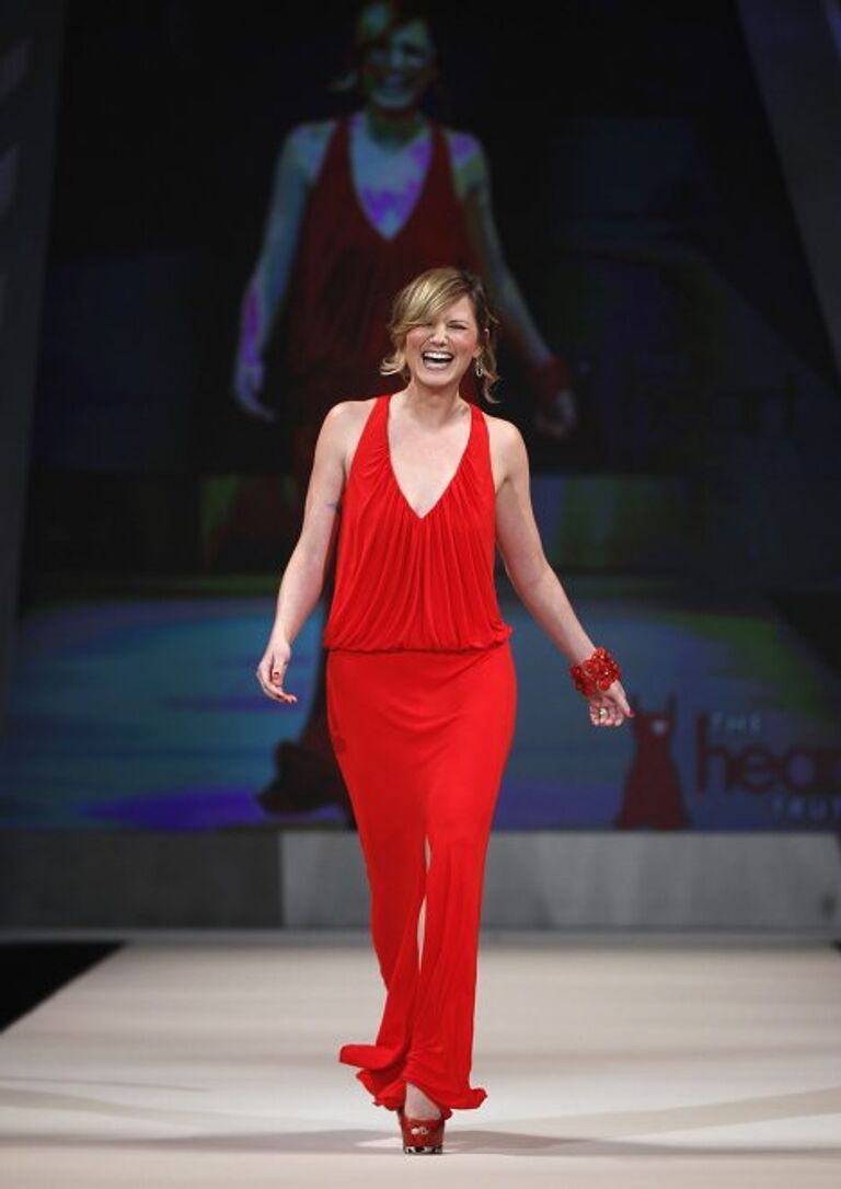 Ежегодный благотворительный показ Heart Truth's Red Dress Fashion Show 