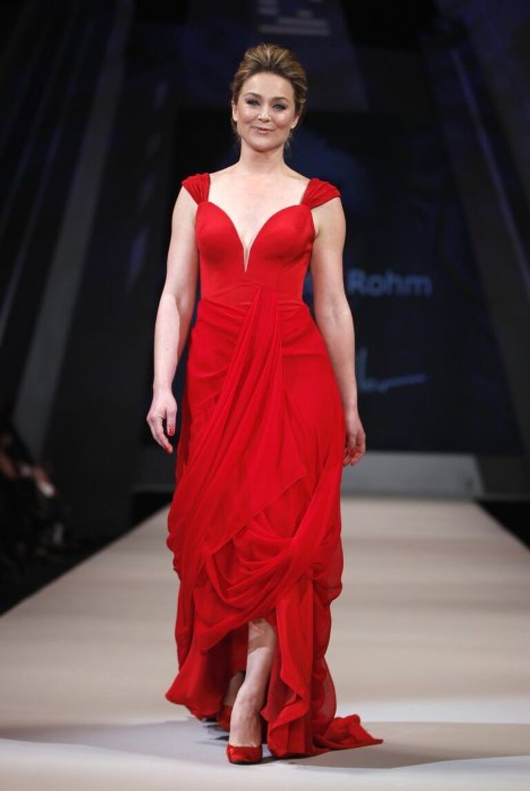 Ежегодный благотворительный показ Heart Truth's Red Dress Fashion Show 