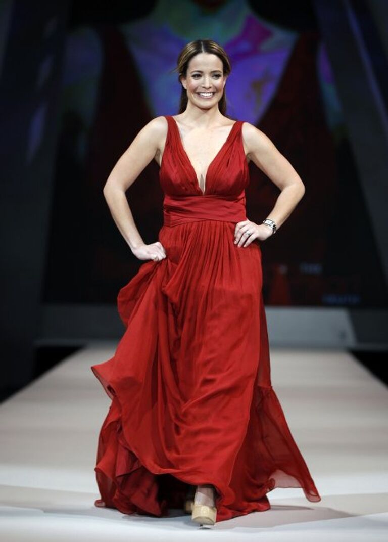 Ежегодный благотворительный показ Heart Truth's Red Dress Fashion Show 