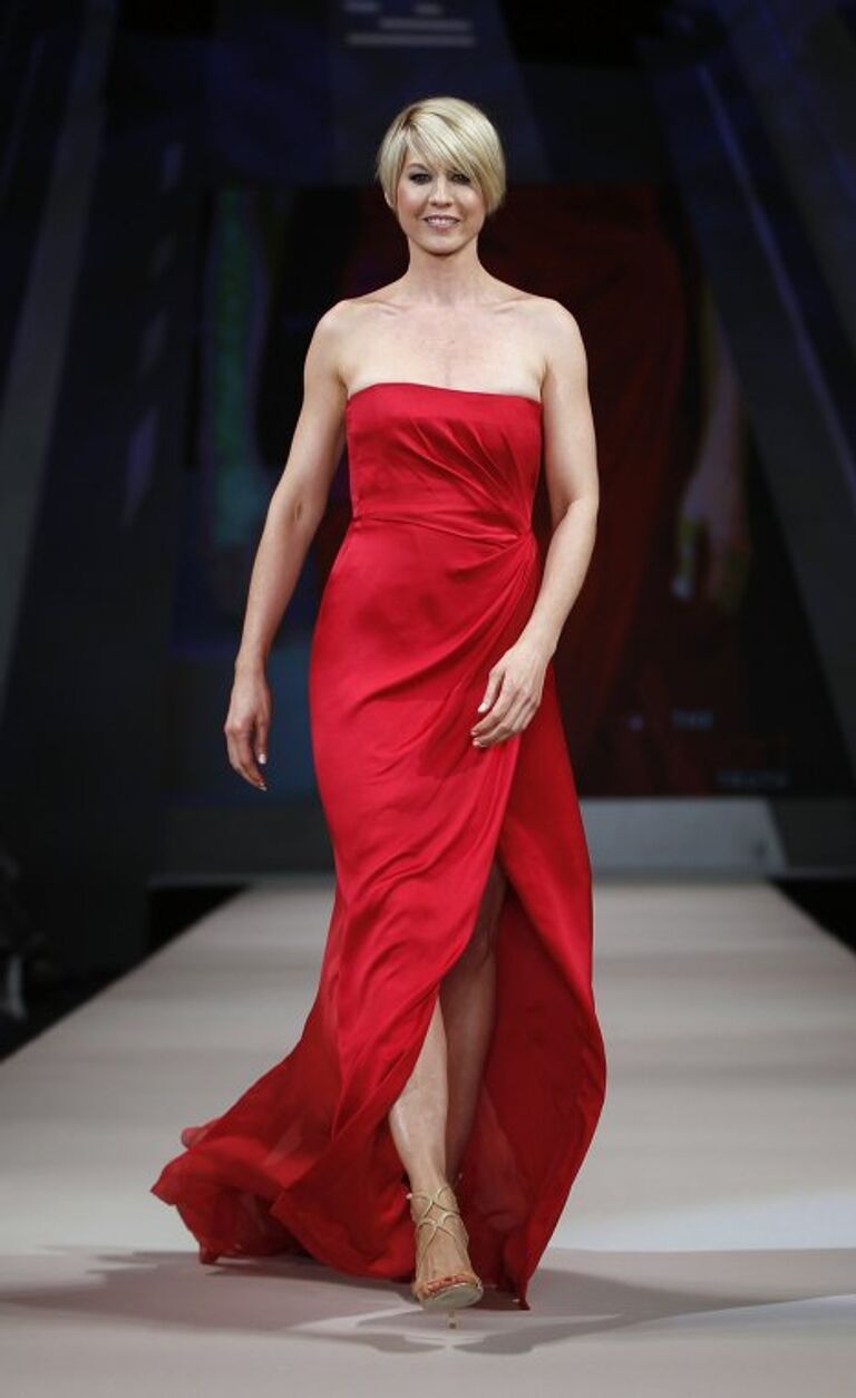 Ежегодный благотворительный показ Heart Truth's Red Dress Fashion Show 