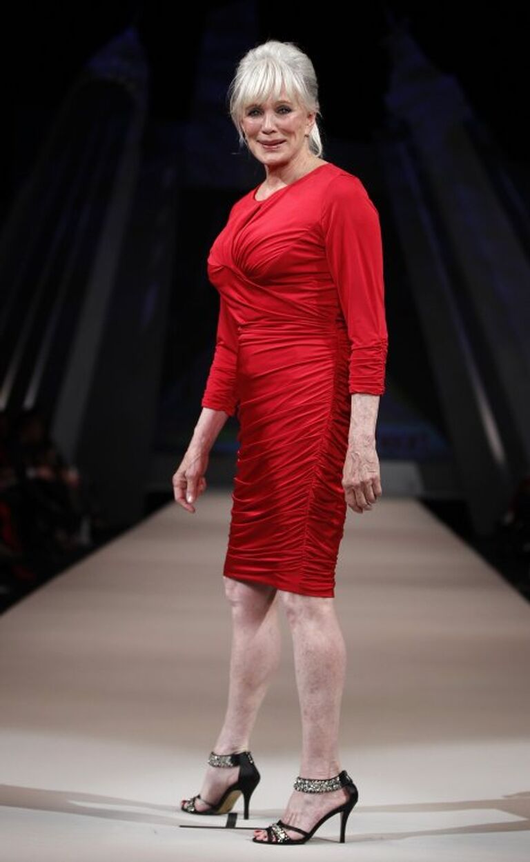 Ежегодный благотворительный показ Heart Truth's Red Dress Fashion Show 