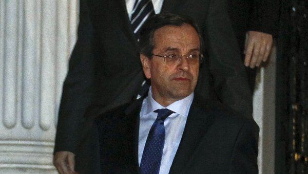 Лидер греческой оппозиции Антонис Самарас 