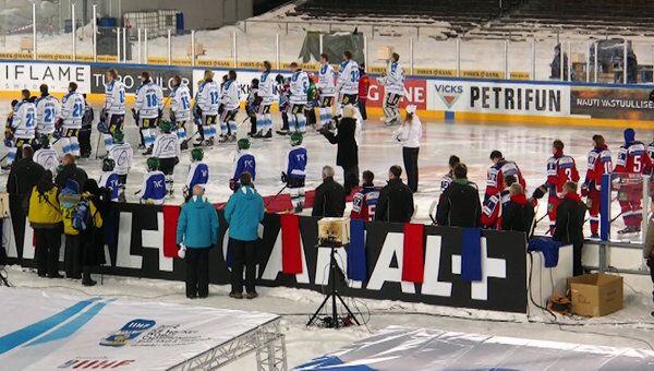 Мороз не помешал хоккеистам сборной РФ выиграть у финнов матч Евротура