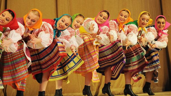 Белорусский танец Бульба. Ансамбль народного танца имени Игоря Моисеева