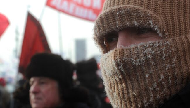 Митинг и шествие За честные выборы в Москве