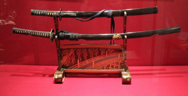 Омск выставка самураи меч Япония
