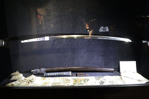Омск выставка самураи меч Япония