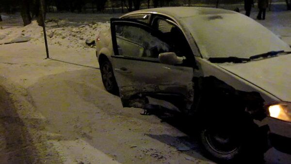 ВАЗ и Renault столкнулись на востоке Москвы, пострадал водитель