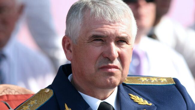 Главком ВВС РФ генерал-полковник Александр Зелин. Архив