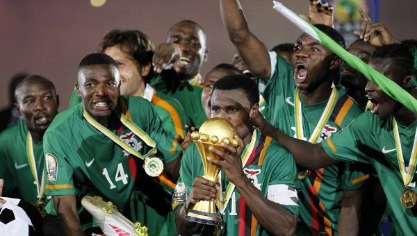 Сборная Замбии по футболу обыграла Кот-д'Ивуар в финале КАН-2012