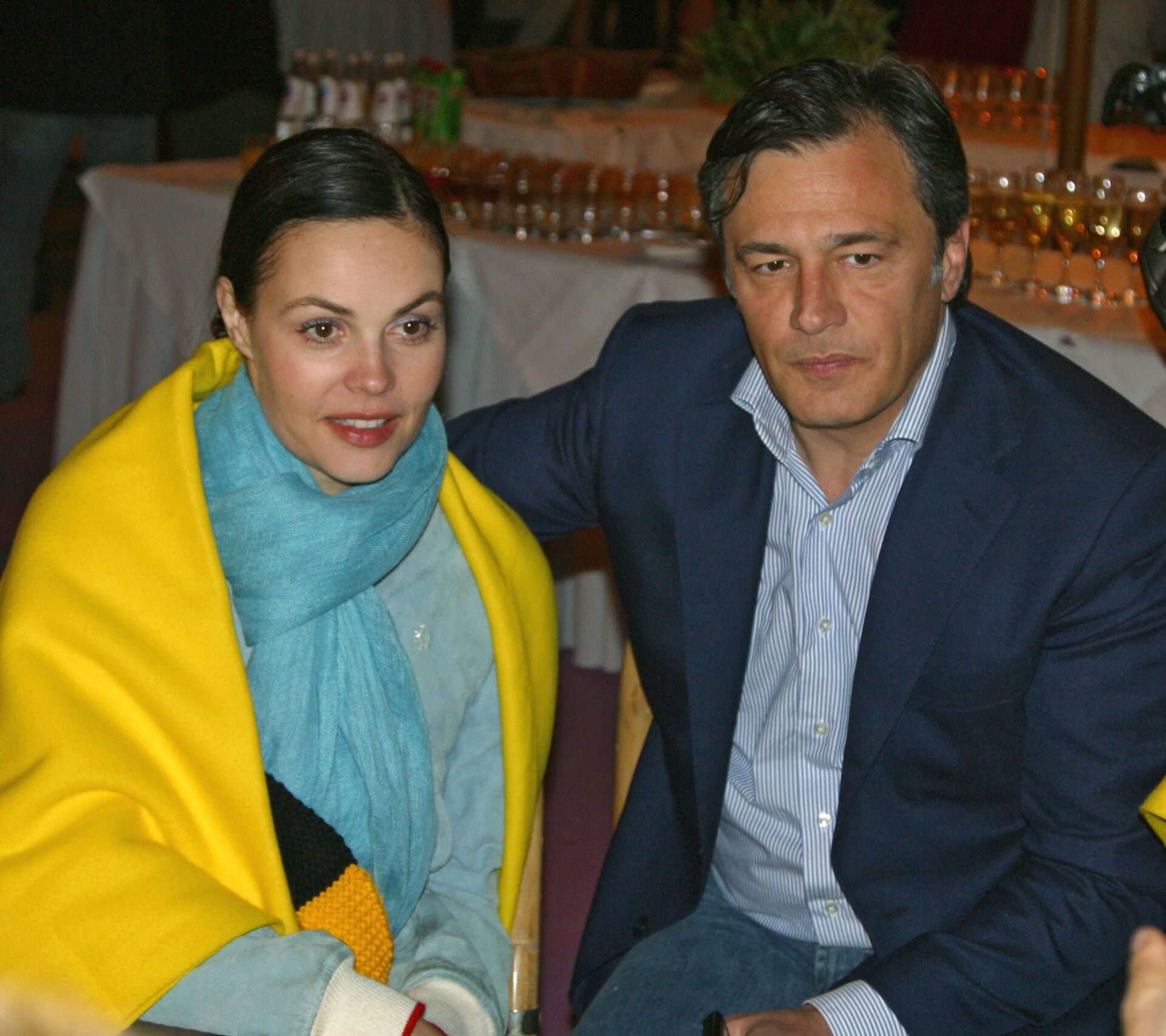 елеведущая Екатерина Андреева с мужем елеведущая Екатерина Андреева с мужем - РИА Новости, 1920, 21.08.2025