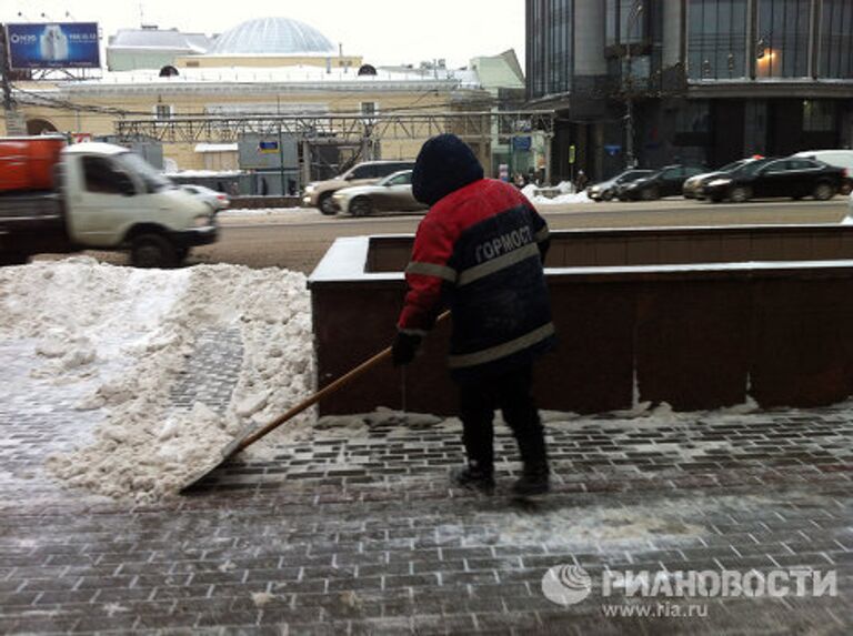 Зима в Москве