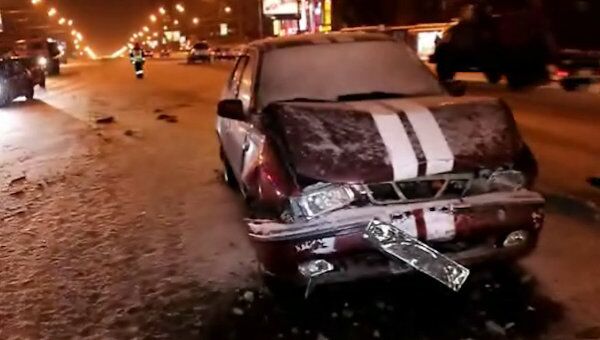 Авария на Варшавском шоссе 17 февраля