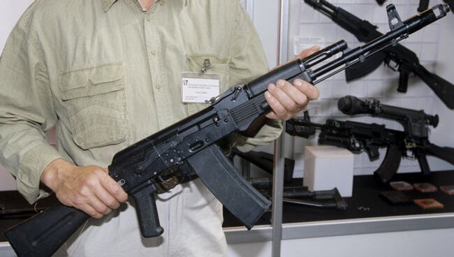 АК и его модификации самое распространённое стрелковое оружие в мире. Архивное фото
