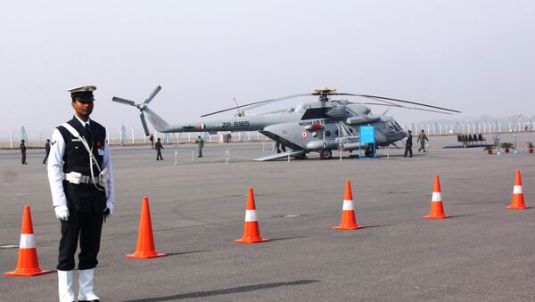 Российские вертолеты Ми-17-В5 официально встали в строй в индийских вооруженных силах
