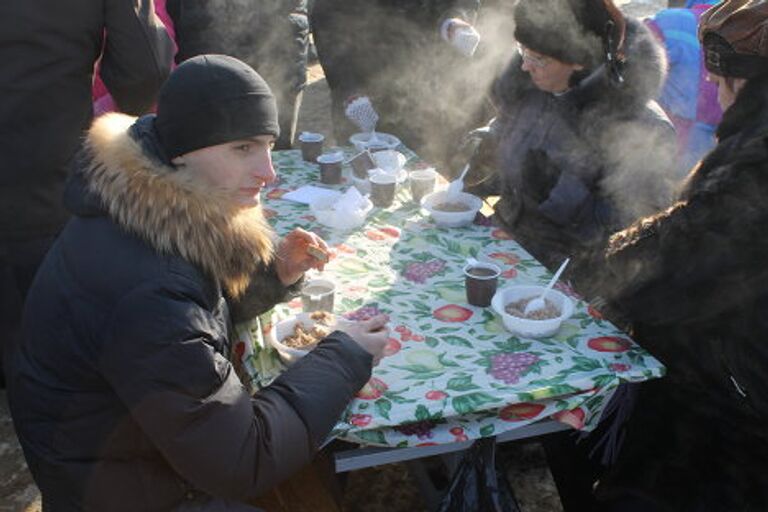 В российских городах прошла череда митингов в поддержку Владимира Путина