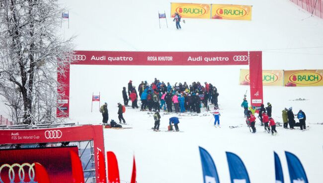 Отмена соревнований этапа Кубка мира 2012 по горнолыжному спорту