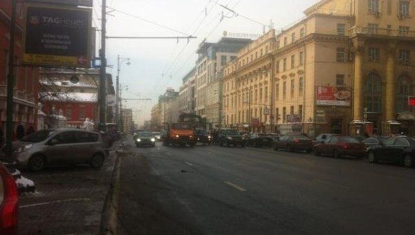 ДТП на Тверской улице в Москве