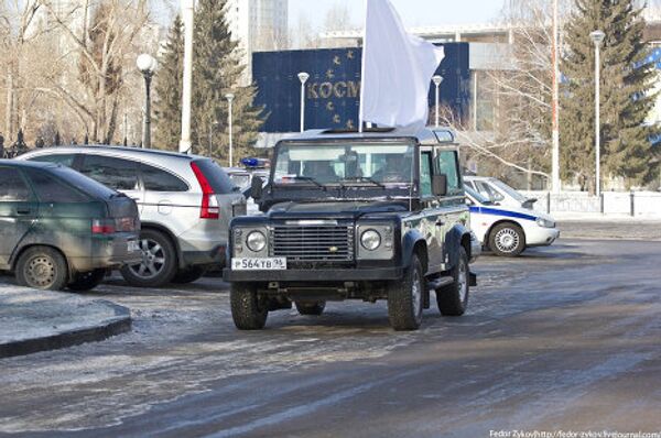 В Екатеринбурге прошел Автопробег в рамках акции Белые улиц