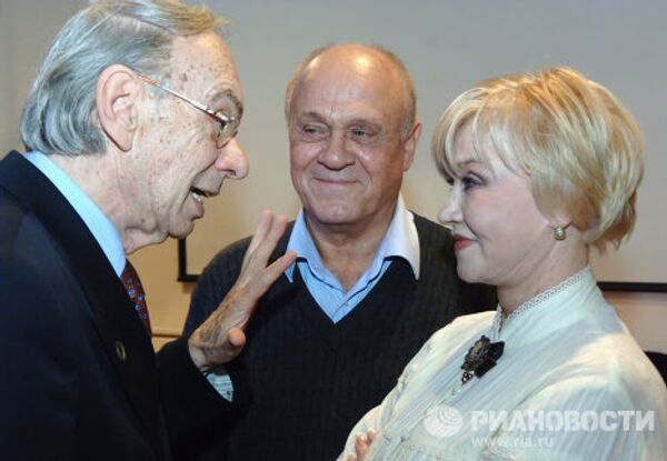 Церемония чествования Алексея Баталова по случаю его 80-летия