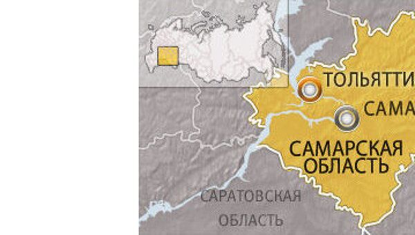 Тольятти. Карта