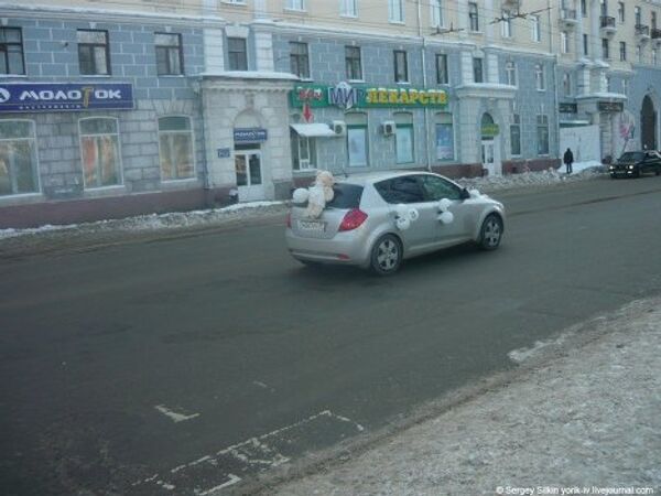 Автопробег Белые улицы в Иванове