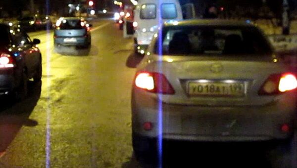 Toyota сбила пешехода на востоке Москвы