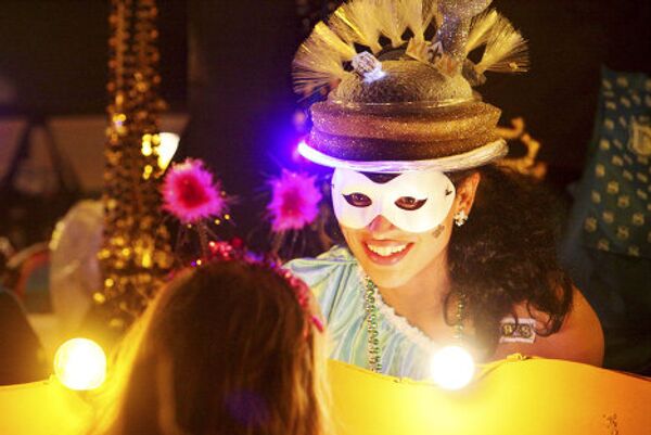 Ежегодный карнавал Марди гра в Новом Орлеане