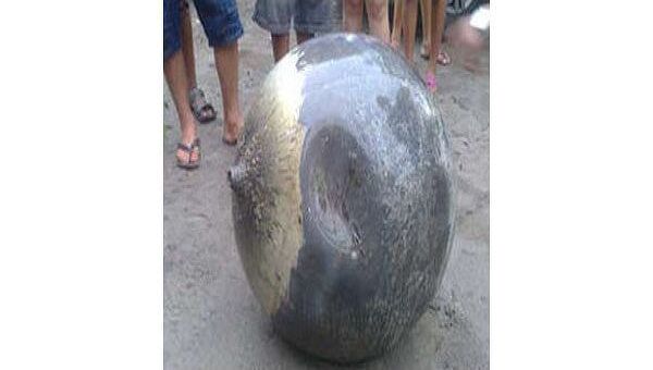 Металлический шар неизвестного происхождения упал с неба на севере Бразилии