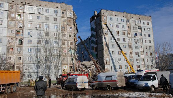 Поисково-спасательная операция на месте взрыва в Астрахани завершена