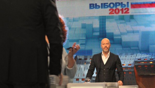Предвыборные дебаты представителей кандидатов в президенты РФ