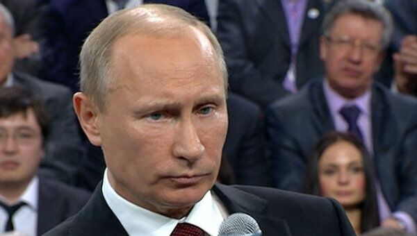 Путин заявил, что знает о подготовке его оппонентами вбросов на выборах