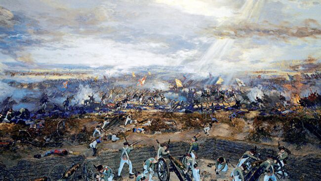 Панорама Бородинской битвы