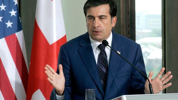 Президент Грузии Михаил Саакашвили. Архив