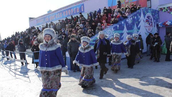 Омск спорт село праздник