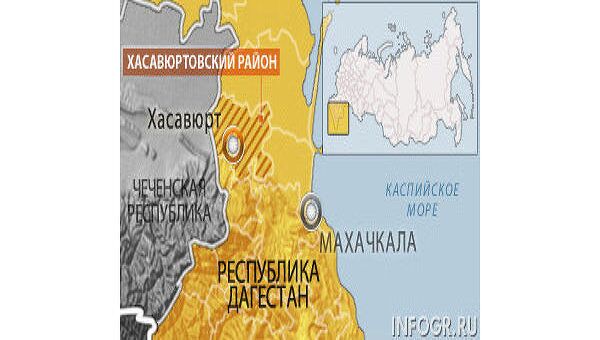 Хасавюртовский район. Карта