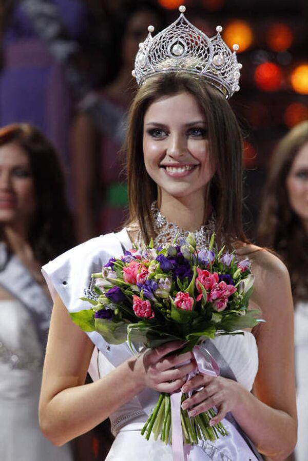 Наталья Гантимурова из Москвы - победительница конкурса Мисс Россия - 2011