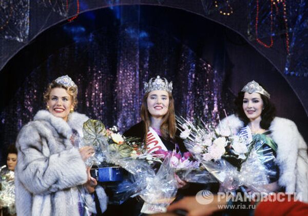Победительницы конкурса Мисс Россия-1998.