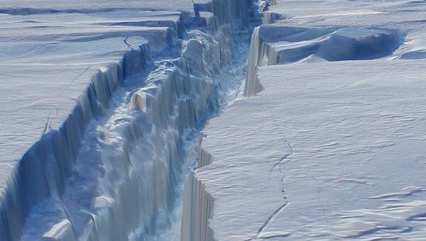 Антарктический ледник. Архив
