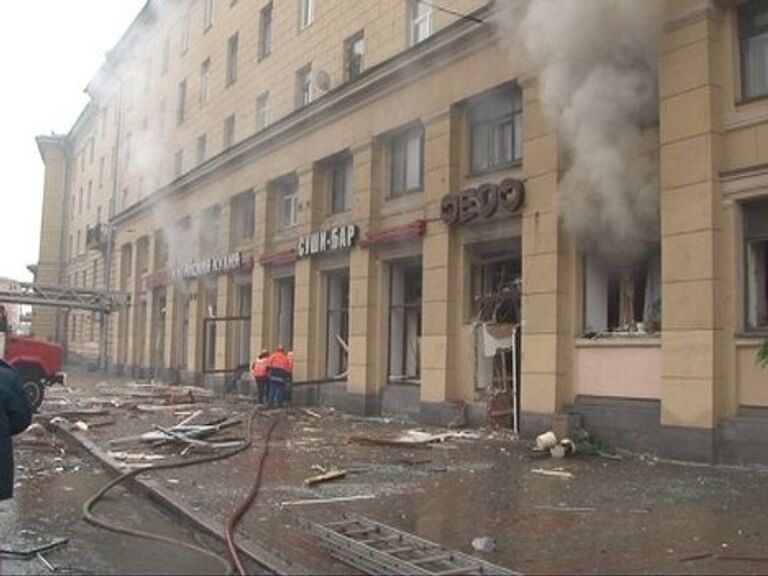 Взрыв газ Харбин Петербур ЧП пожар